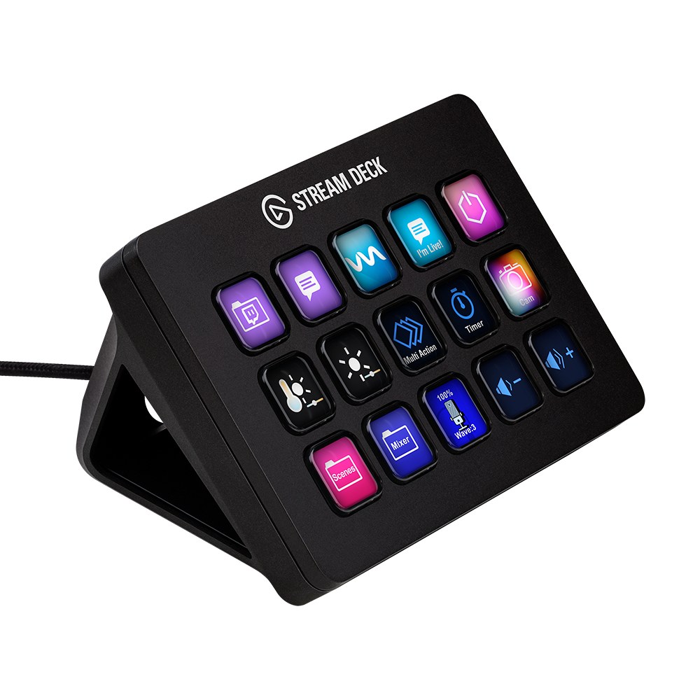 엘가토 STREAM DECK MK 2 LCD버튼 원터치 제어 인터페이스