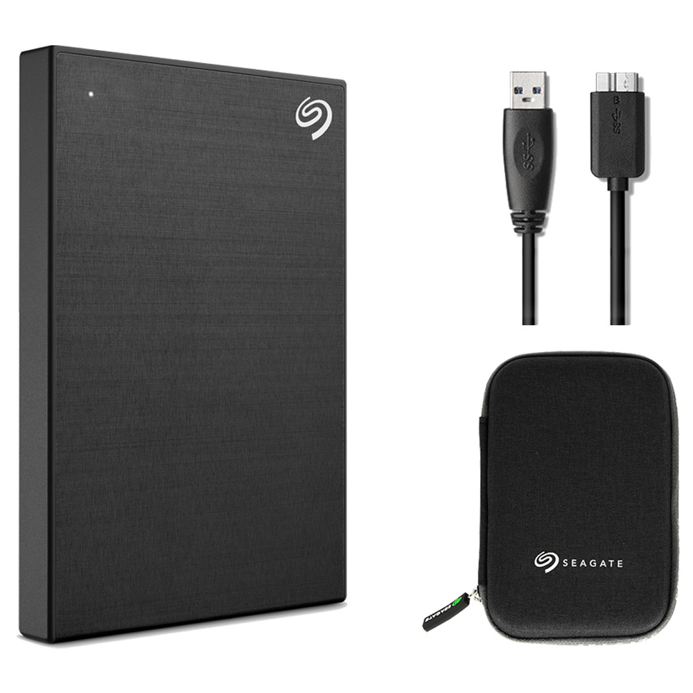 씨게이트 One Touch HDD 외장하드 데이터복구+암호화 기능+파우치+USB케이블 STKY2000400